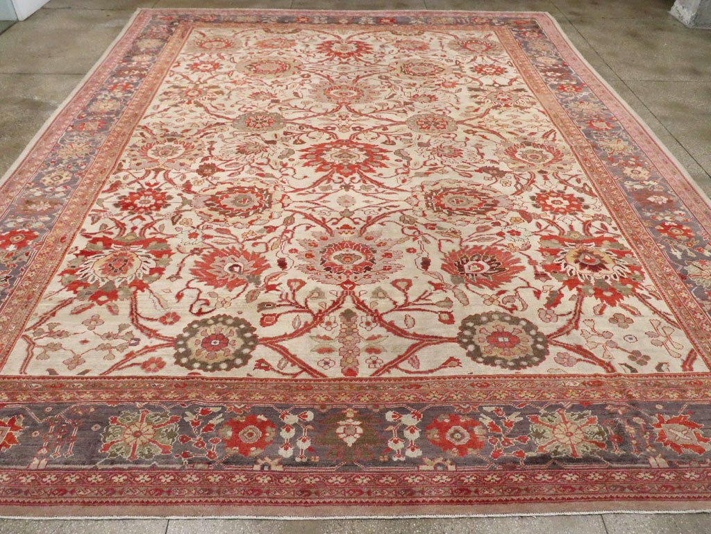 Antique Persian Sultanabad Carpet, No.27717 - Gsblank