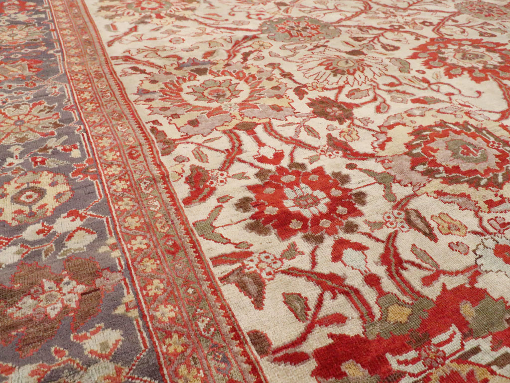 Antique Persian Sultanabad Carpet, No.27717 - Gsblank