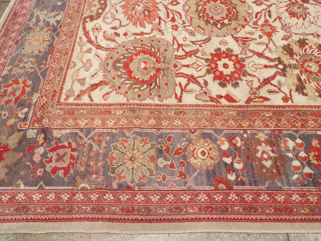 Antique Persian Sultanabad Carpet, No.27717 - Gsblank