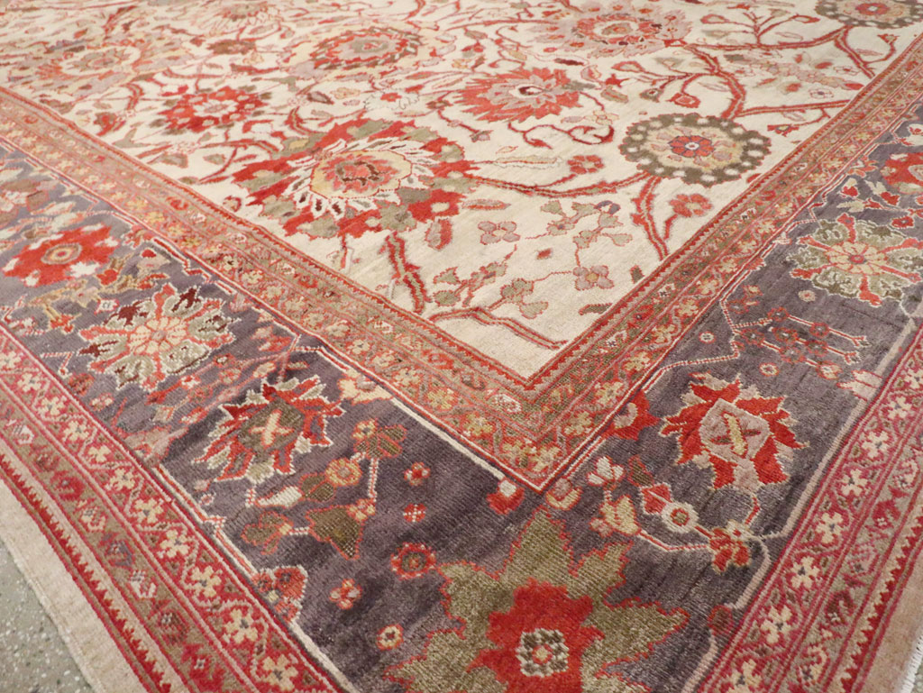 Antique Persian Sultanabad Carpet, No.27717 - Gsblank