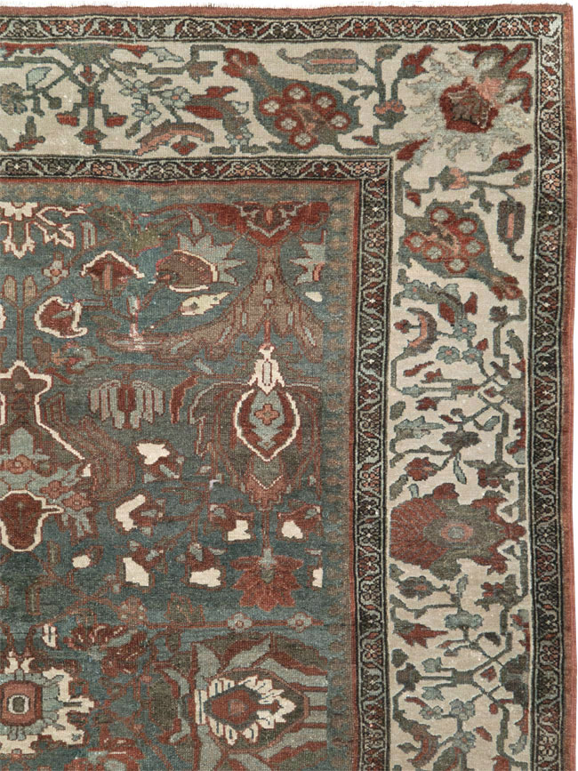 Antique Persian Malayer Rug, No.27722 - Gsblank