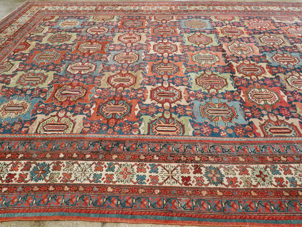 Antique Persian Malayer Carpet, No.27725 - Gsblank