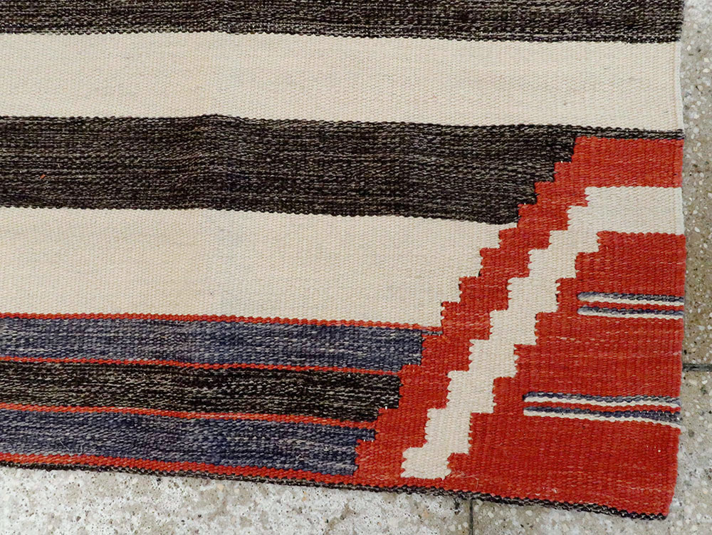 Modern Turkish Flatweave, No.27731 - Gsblank