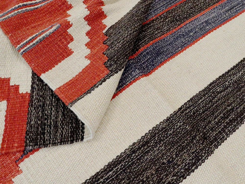 Modern Turkish Flatweave, No.27731 - Gsblank