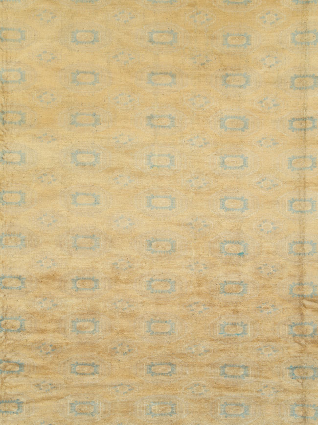 Vintage Central Asian Turkoman Oversize Carpet, No.27736 - Gsblank