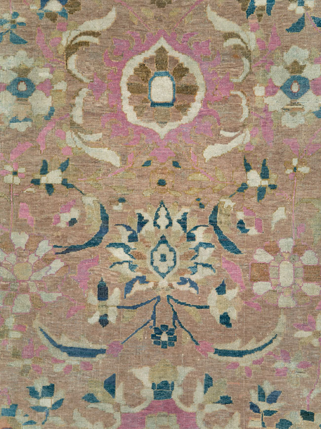 Antique Persian Sultanabad Room Size Carpet, No.27739 - Gsblank