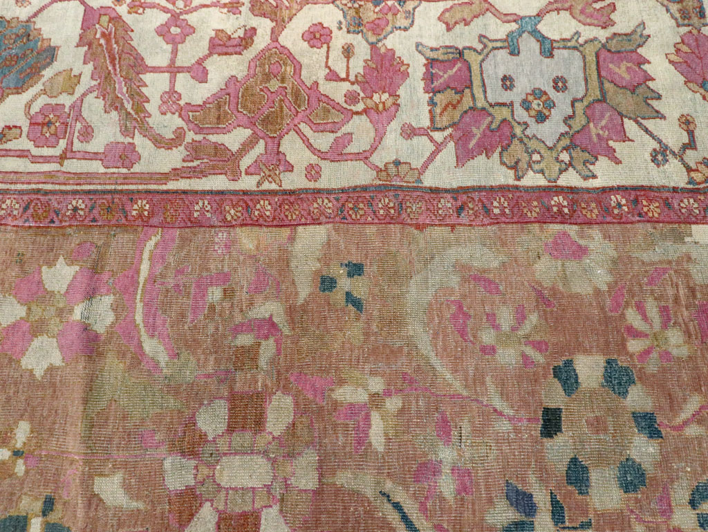 Antique Persian Sultanabad Room Size Carpet, No.27739 - Gsblank