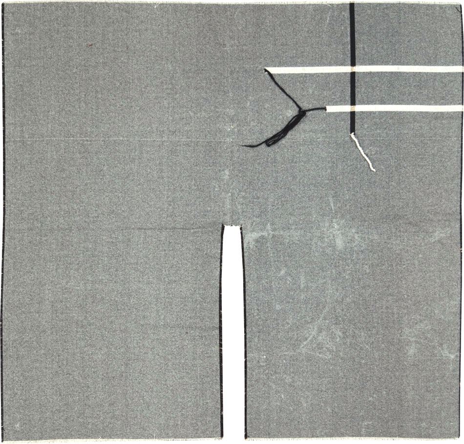 Vintage Ecuadorian Textile Flatweave, No.27743 - Gsblank