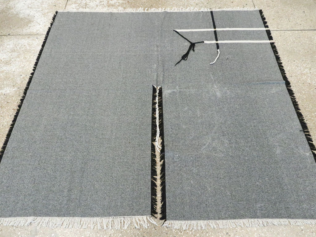 Vintage Ecuadorian Textile Flatweave, No.27743 - Gsblank