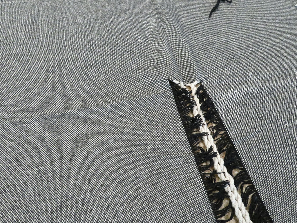 Vintage Ecuadorian Textile Flatweave, No.27743 - Gsblank