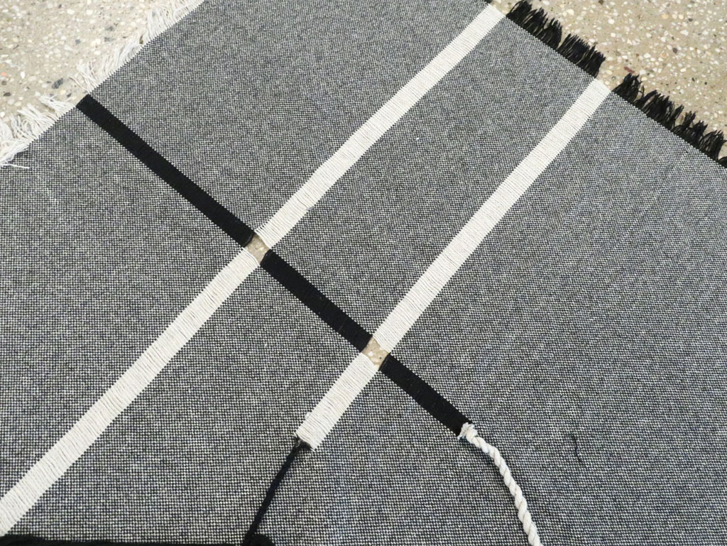 Vintage Ecuadorian Textile Flatweave, No.27743 - Gsblank