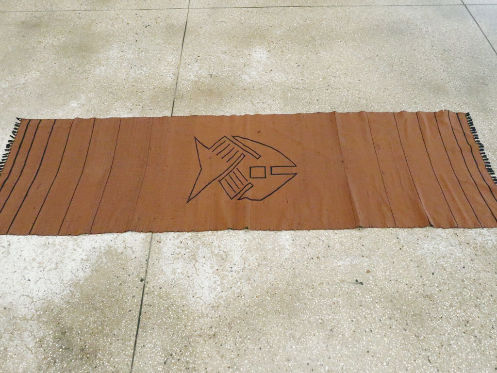 Vintage Ecuadorean Textile Runner, No.27744 - Gsblank