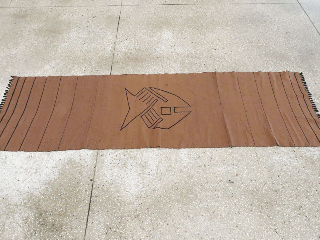 Vintage Ecuadorean Textile Runner, No.27744 - Gsblank