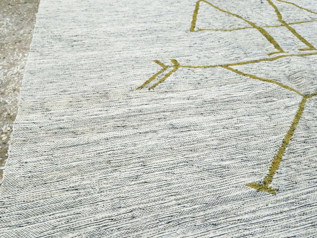 Vintage Ecuadorian Pictorial Textile Flatweave, No.27745 - Gsblank