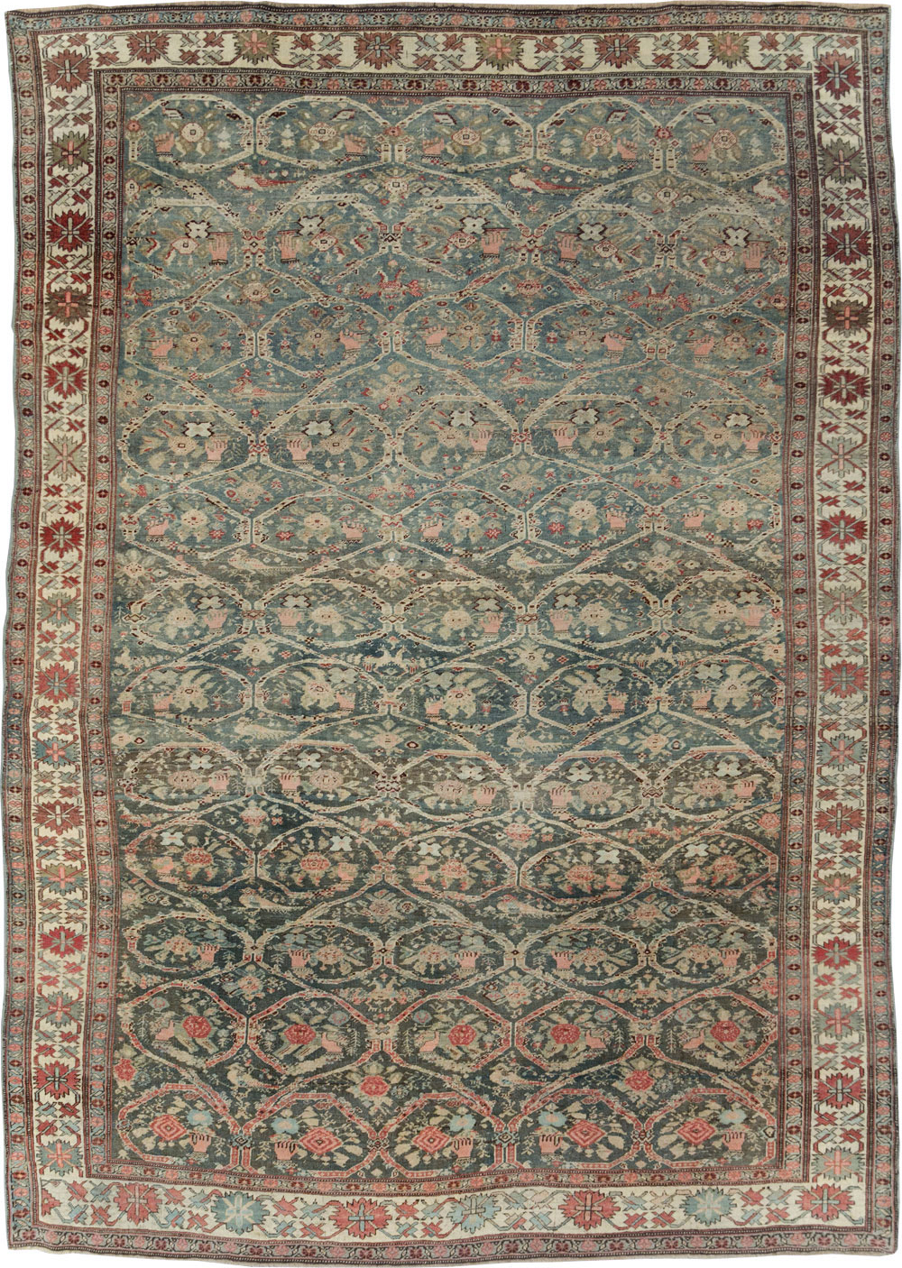Antique Persian Bidjar Carpet, No.27746 - Gsblank