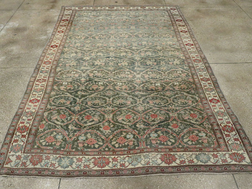 Antique Persian Bidjar Carpet, No.27746 - Gsblank
