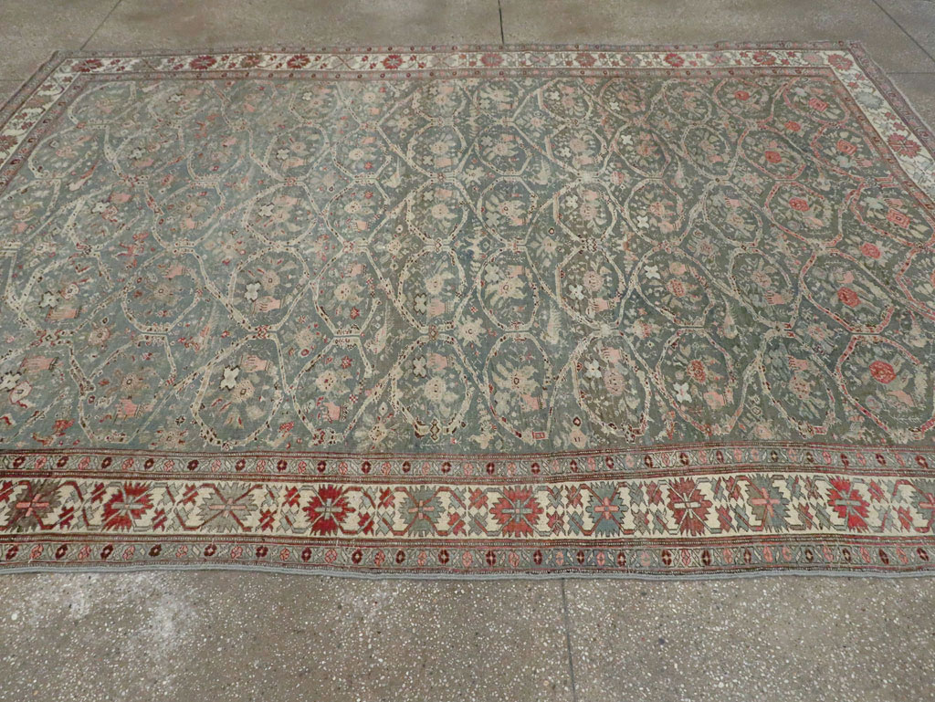 Antique Persian Bidjar Carpet, No.27746 - Gsblank