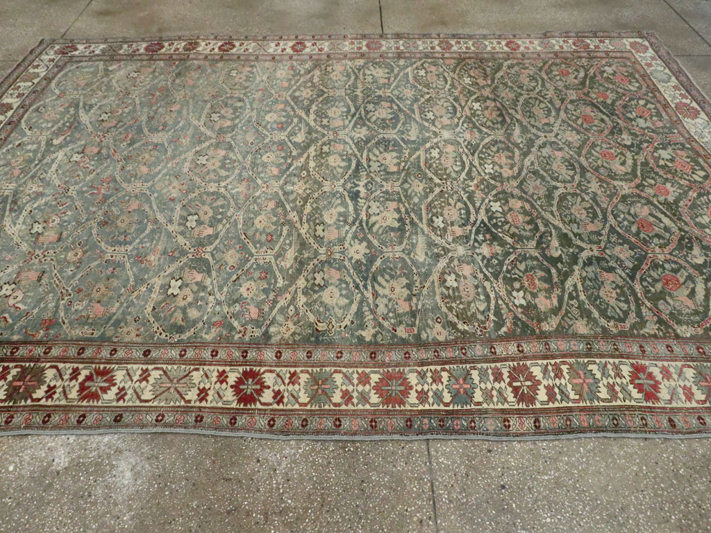 Antique Persian Bidjar Carpet, No.27746 - Gsblank