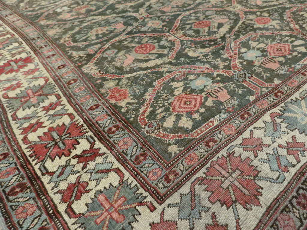 Antique Persian Bidjar Carpet, No.27746 - Gsblank