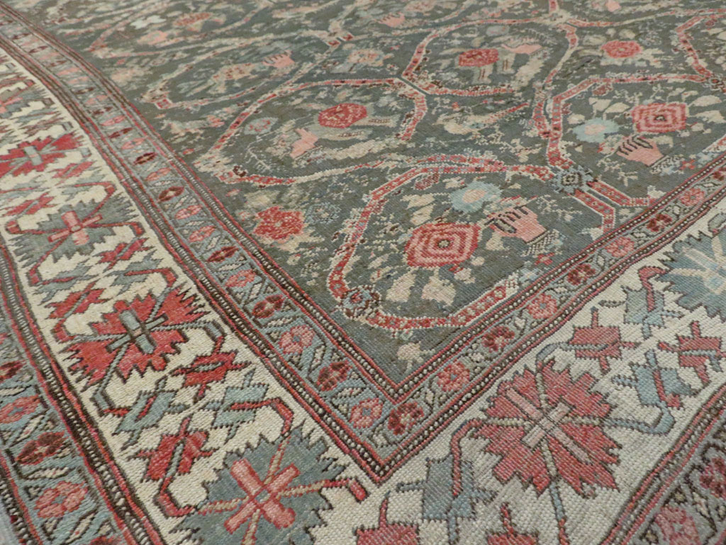 Antique Persian Bidjar Carpet, No.27746 - Gsblank