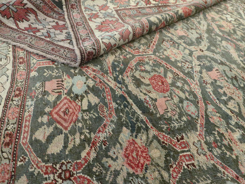 Antique Persian Bidjar Carpet, No.27746 - Gsblank
