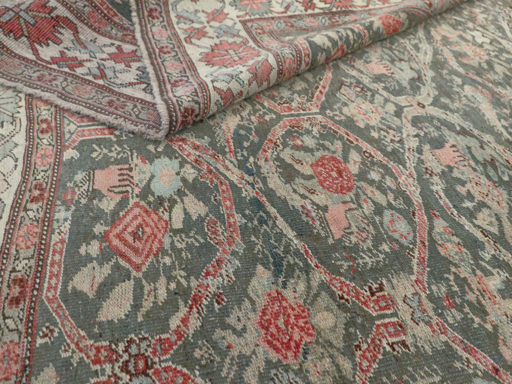Antique Persian Bidjar Carpet, No.27746 - Gsblank