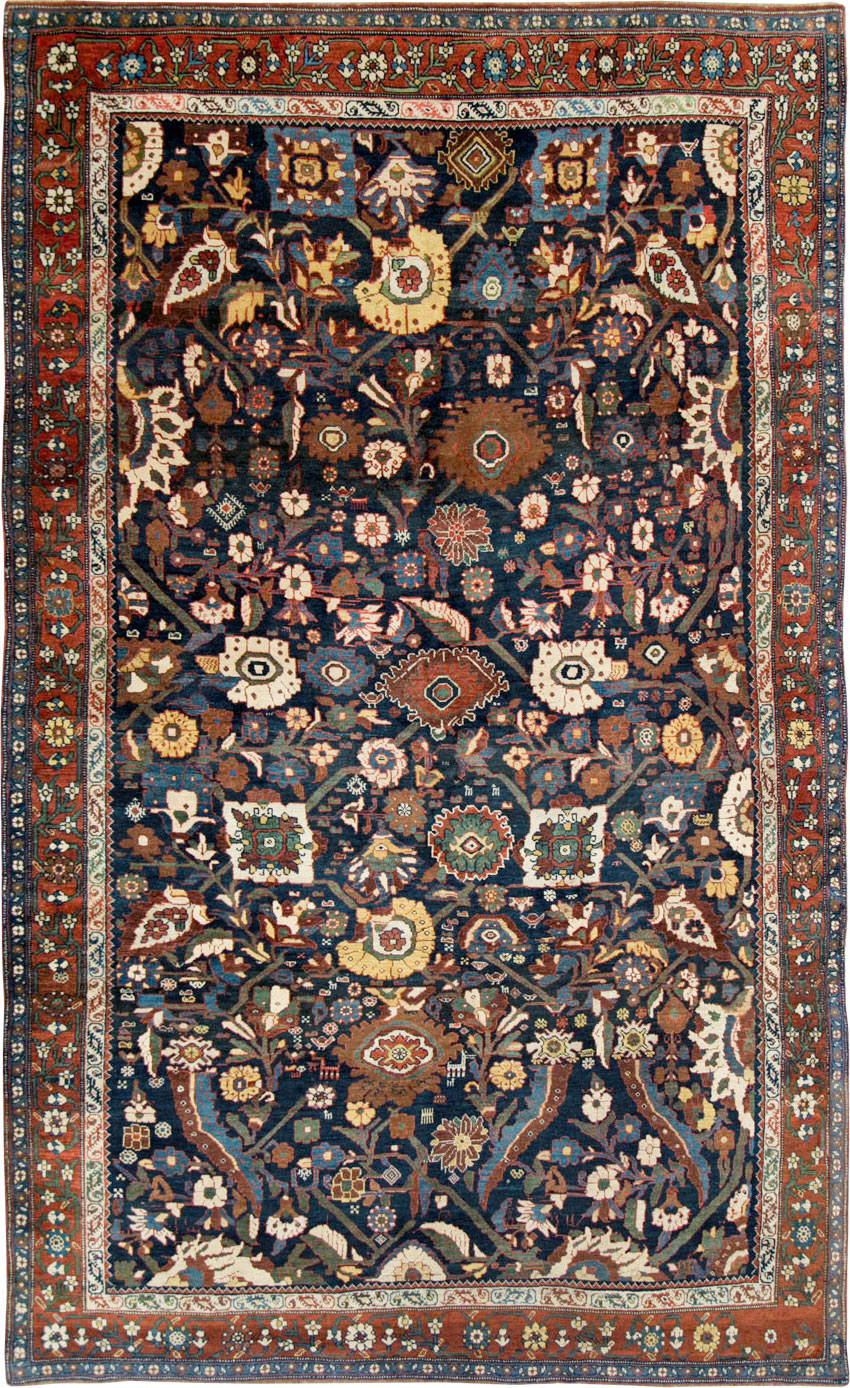 Antique Persian Bidjar Carpet, No.27752 - Gsblank