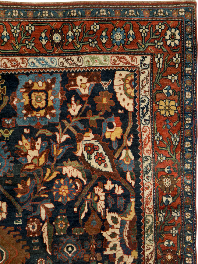 Antique Persian Bidjar Carpet, No.27752 - Gsblank