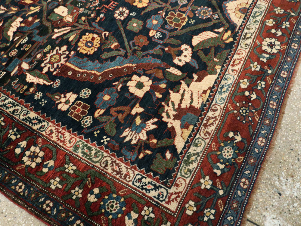 Antique Persian Bidjar Carpet, No.27752 - Gsblank