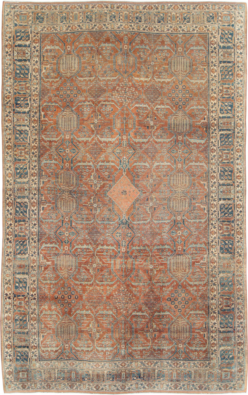 Antique Persian Joshegan Carpet, No.27753 - Gsblank
