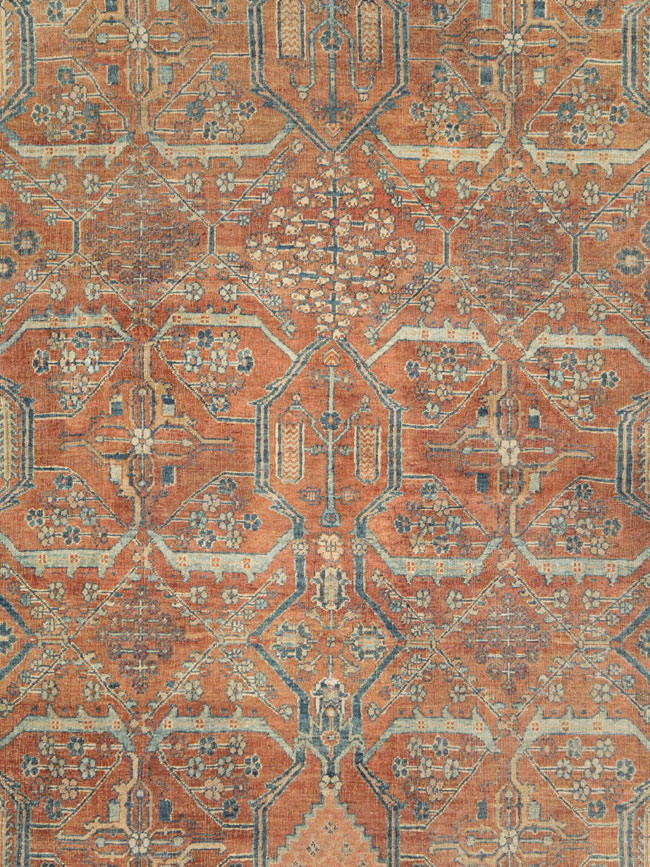 Antique Persian Joshegan Carpet, No.27753 - Gsblank