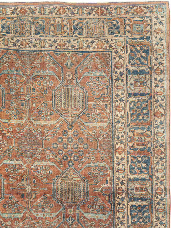 Antique Persian Joshegan Carpet, No.27753 - Gsblank