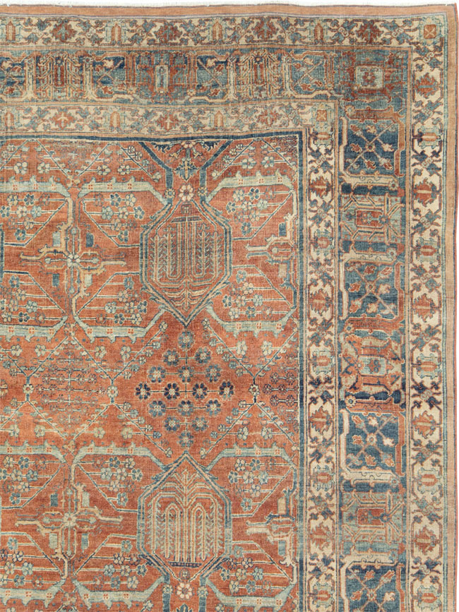 Antique Persian Joshegan Carpet, No.27753 - Gsblank