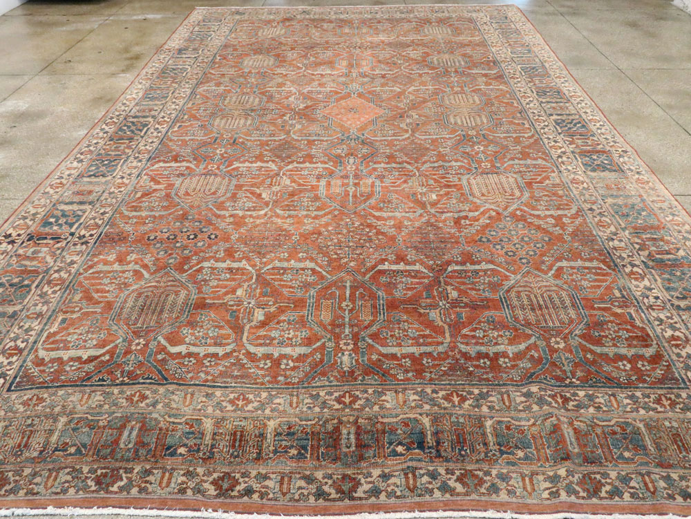 Antique Persian Joshegan Carpet, No.27753 - Gsblank