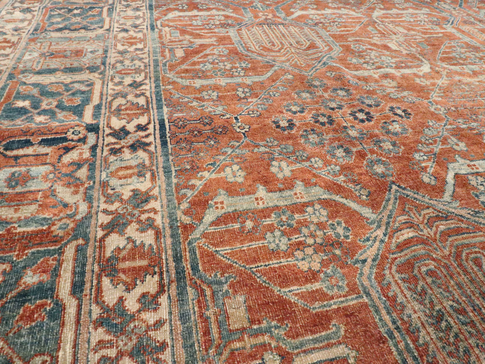 Antique Persian Joshegan Carpet, No.27753 - Gsblank