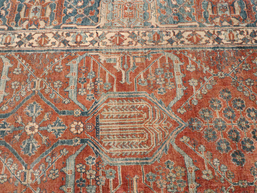 Antique Persian Joshegan Carpet, No.27753 - Gsblank