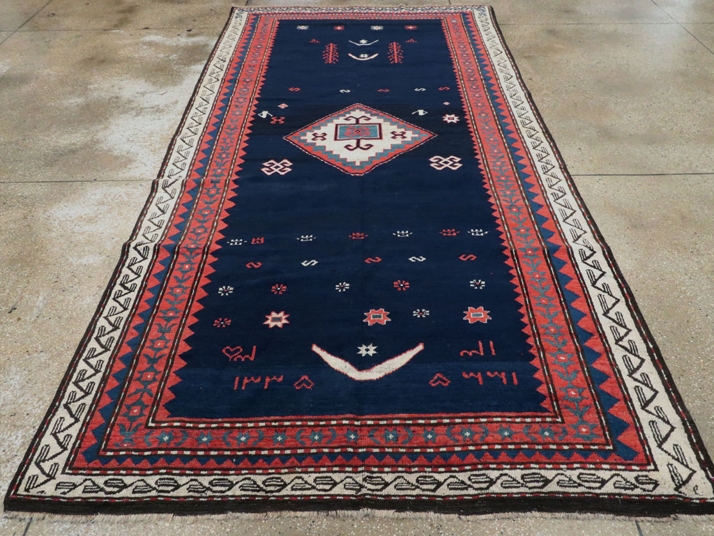 Vintage Caucasian Kazak Rug, No.27756 - Gsblank
