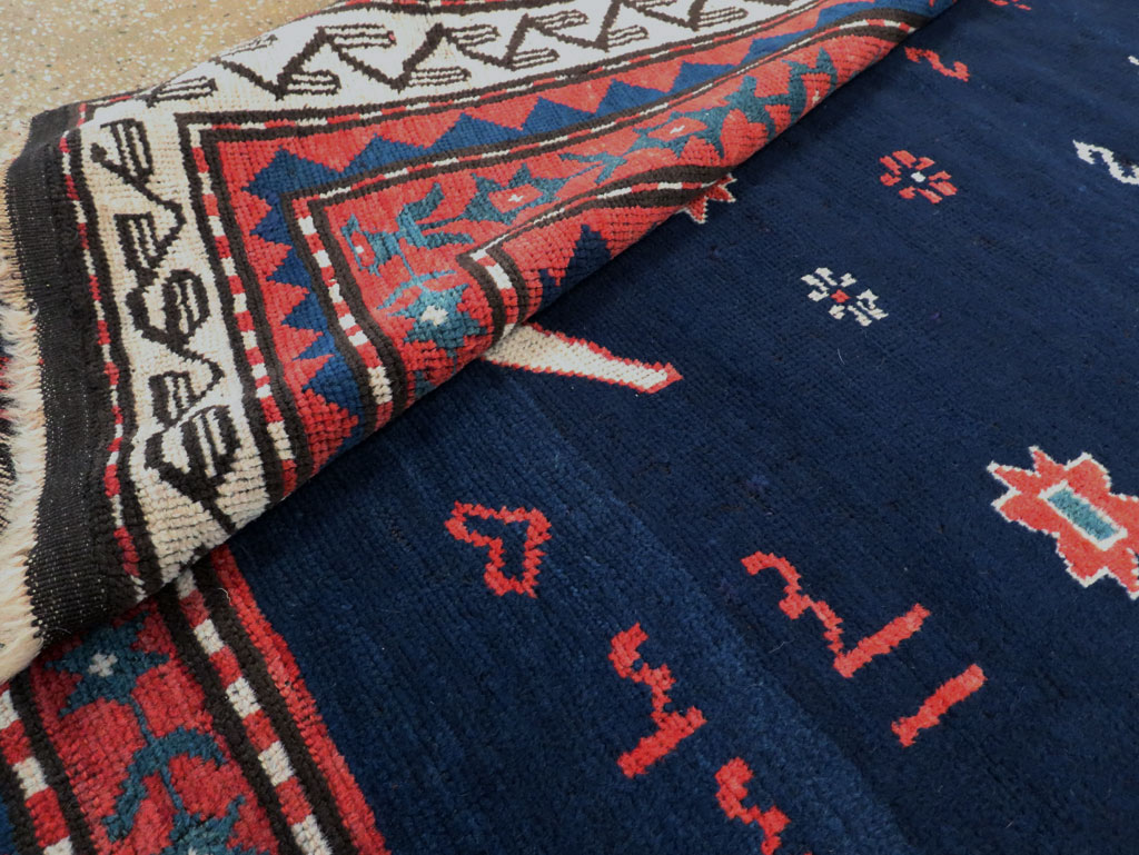 Vintage Caucasian Kazak Rug, No.27756 - Gsblank