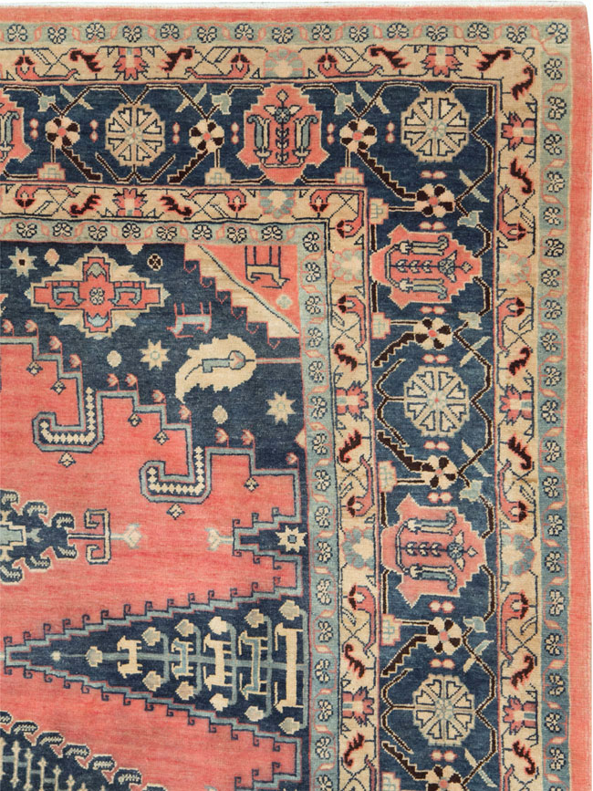 Vintage Persian Veece Large Room Size Carpet, No.27757 - Gsblank