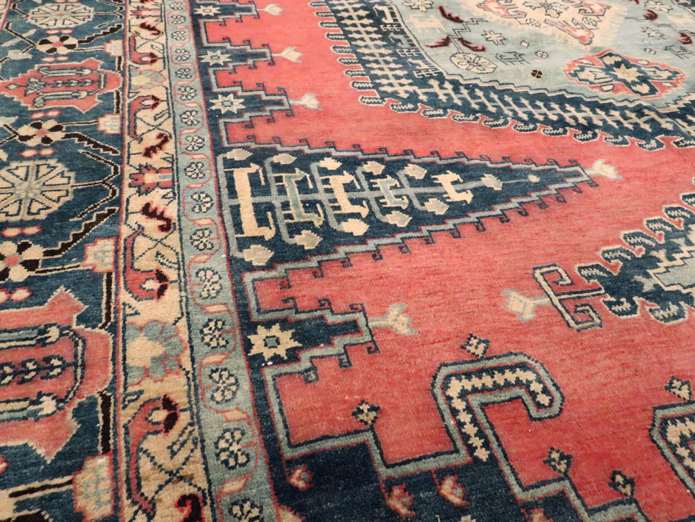 Vintage Persian Veece Large Room Size Carpet, No.27757 - Gsblank