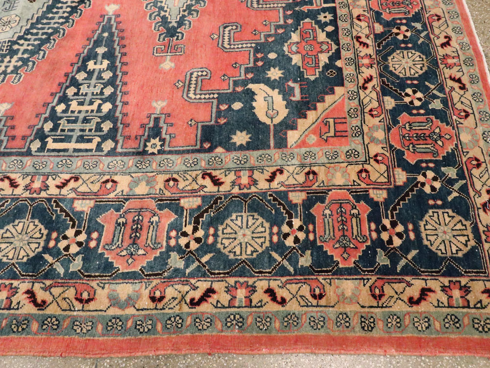 Vintage Persian Veece Large Room Size Carpet, No.27757 - Gsblank
