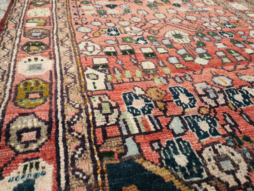 Vintage Persian Mahal Small Runner, No.27760 - Gsblank