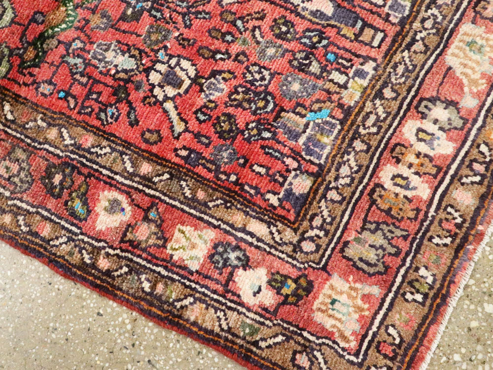 Vintage Persian Mahal Small Runner, No.27760 - Gsblank