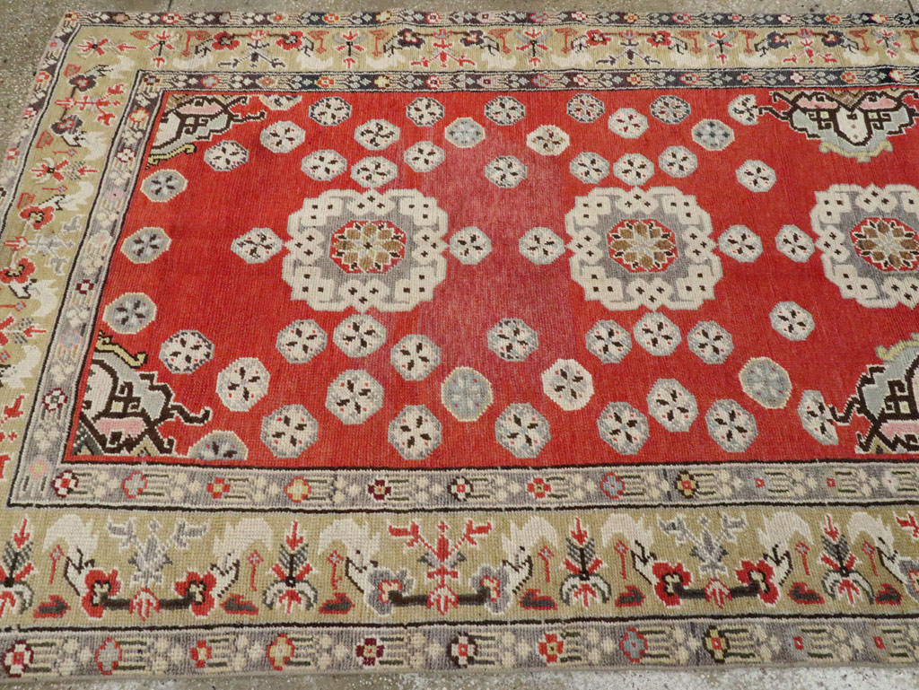 Vintage Anatolian Gallery Rug, No.27767 - Gsblank