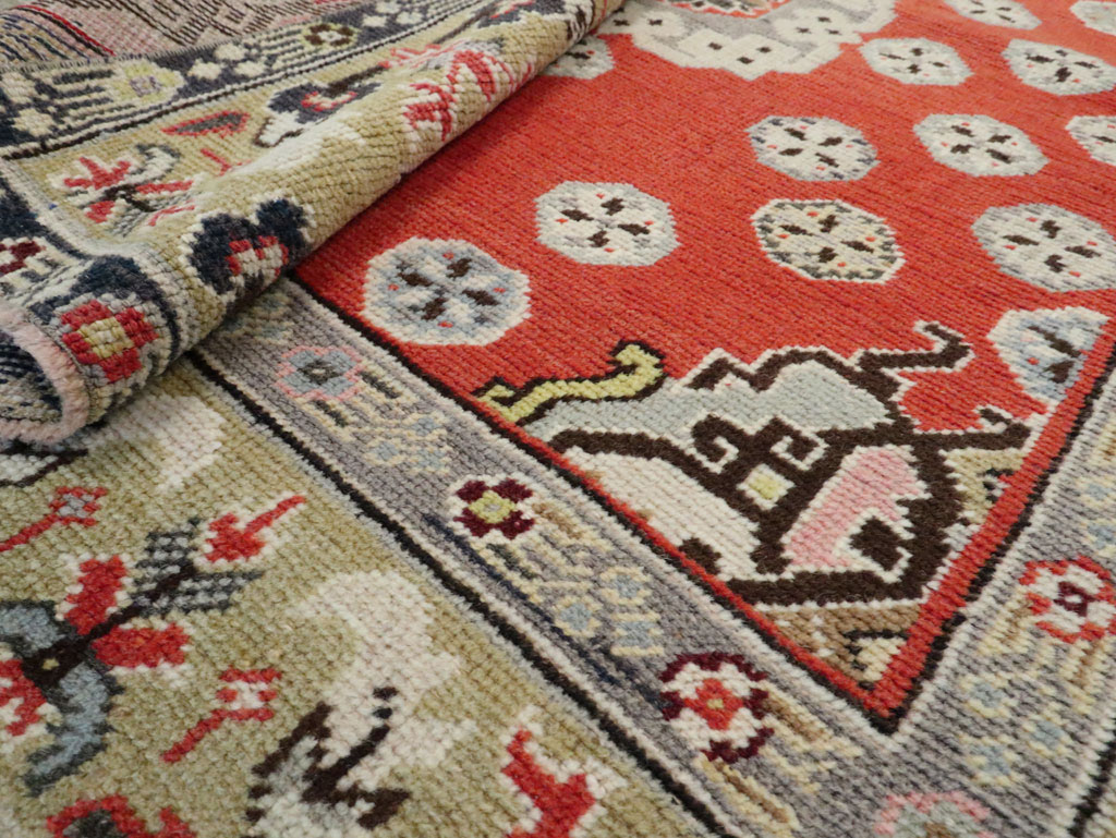 Vintage Anatolian Gallery Rug, No.27767 - Gsblank