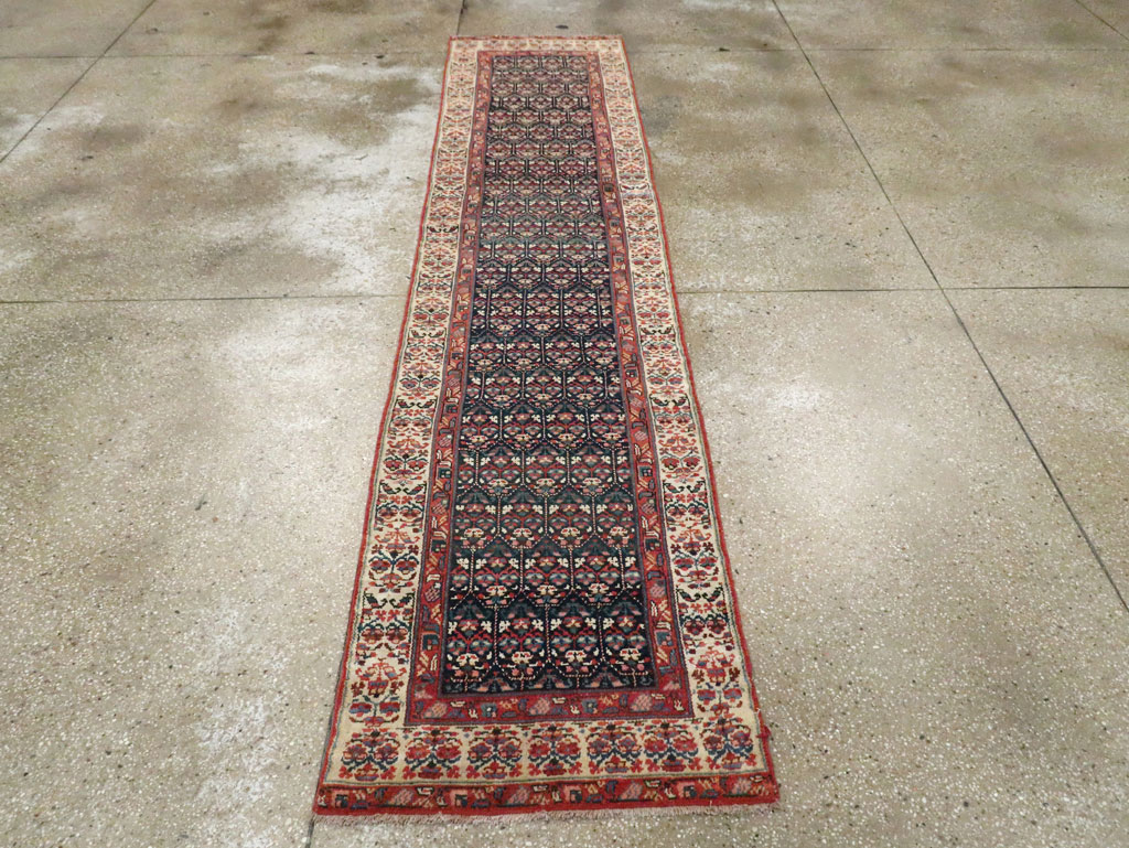 Antique Persian Malayer Runner, No.27770 - Gsblank