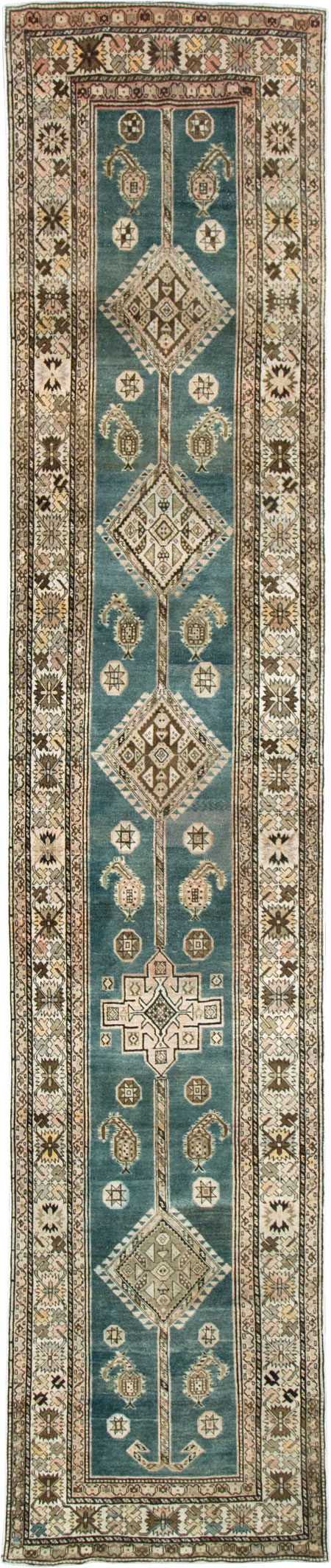 Vintage Persian Serapi Rug, No.27773 - Gsblank