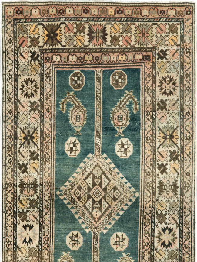Vintage Persian Serapi Rug, No.27773 - Gsblank