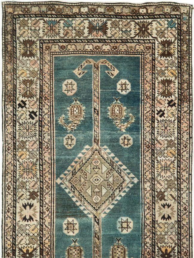 Vintage Persian Serapi Rug, No.27773 - Gsblank