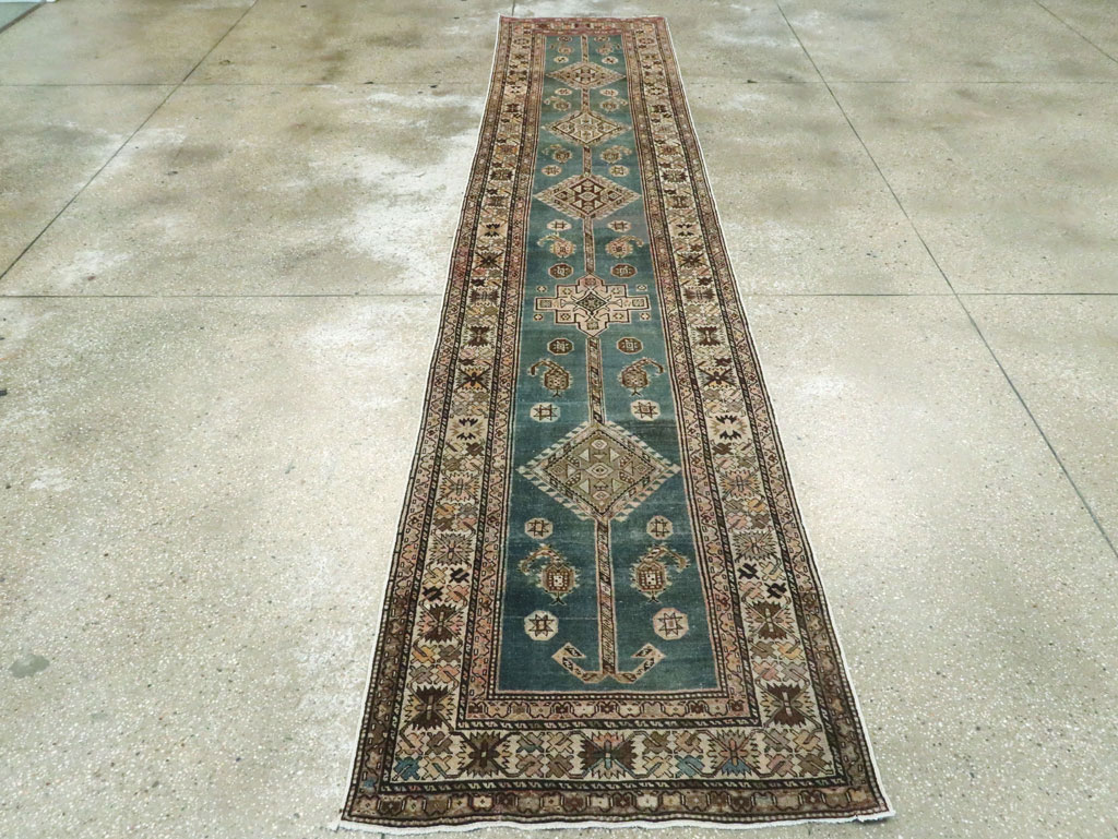 Vintage Persian Serapi Rug, No.27773 - Gsblank